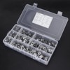 304 Stainless Steel Hose Clamps for Oil Petrol Pipe with