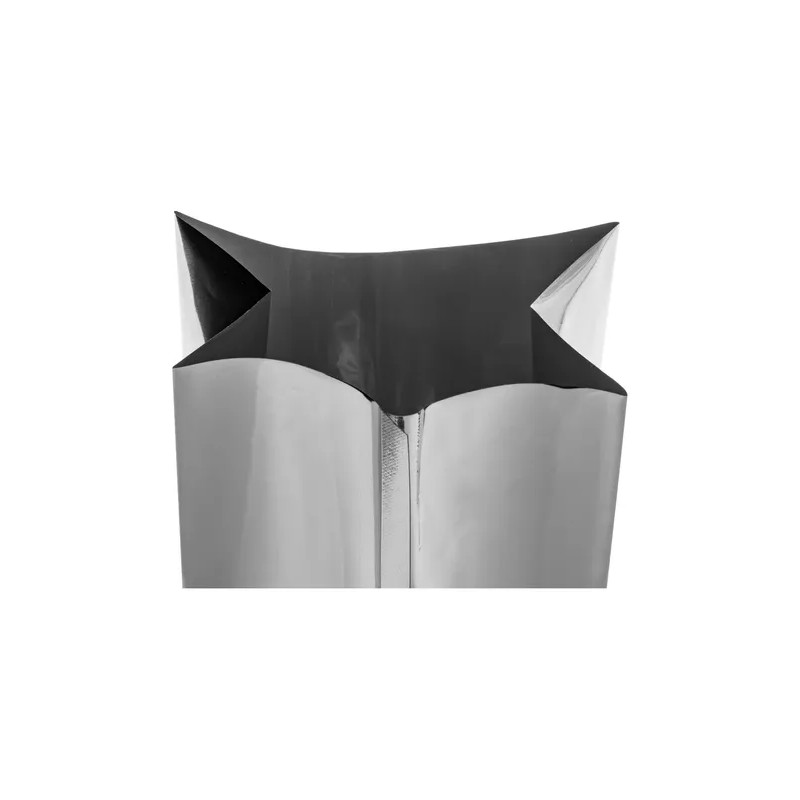 Bolsa Fuelle 1kg H390 C/válvula -metalizado Plata-100 Piezas