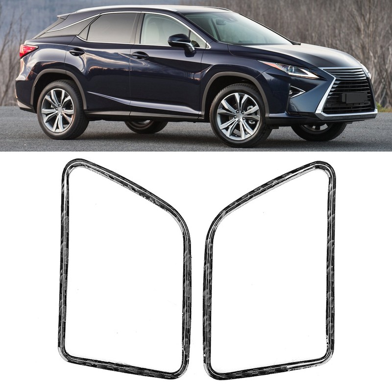 Carbon Fiber Car Air Condition Vent Panel Decoration Fit for
