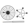 Rotating Spray Paint Rack, 19.3In D - 360°Rotatable Stable Paint