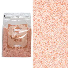 Mystic Sprinkles Plumpkins 5lb Bulk Nonpareils Sprinkle Bags (Pleasantly Peach)