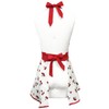 Bowbear 50’s Vintage Retro Kitchen Apron for Women, Cherries, O/S