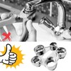 Efficient Water Flow Adjusting Tool, 10 in 1 Faucet Aerator