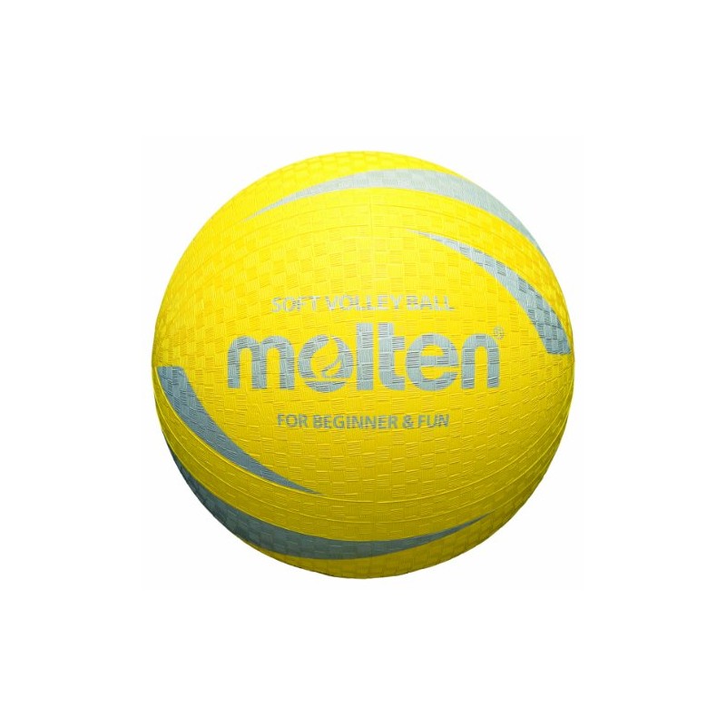 molten Kinder Dodgeball Ball, Gelb, 160 g, Durchmesser: 210 mm