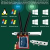 FebSmart Wireless N 2.4GHz 300Mbps PCIE Wireless Network Adapter for