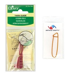 Clover Needlecraft Yarn Guide 348 with Stitch Holder