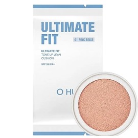 Ohui Ultimate Fit Jean Cushion Refill 15g Tone Up Long Wear / 오휘 얼티밋 핏 진 쿠션 리필 15g 톤업롱웨어