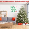 Christmas Snowflake Stencils for Painting on Wood-6 Pack Large Reusable