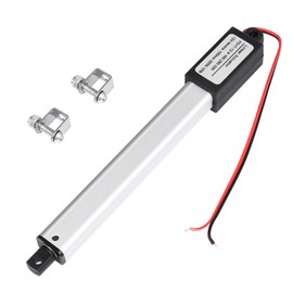 NORJIN Mini Electric Linear Actuator 12V, 4" Stroke Waterproof Linear Actuator, Speed 4mm/s, 200N/45lb, w/Mounting Brackets for Car RV Electric Door Opener Sofa Recliner TV Table Cabinet Window Lift