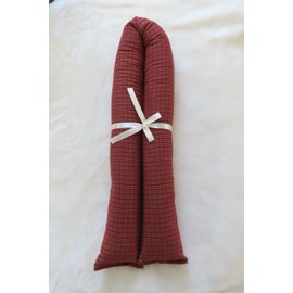 Red Pine Tree Door Draft Stopper by Paine Products Filled with Balsam fir