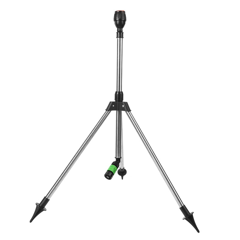 Sprinkler Tripod 360 Degree Rotating Automatic Irrigation Head Liftable Spraying