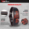 RL Grips® Leather Gym Belt - Padded Leather Lumbar Support