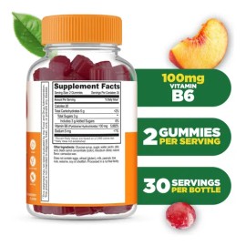 Lifeable B6 Gomitas 100 Mg 60 Unidades Vegano N/a