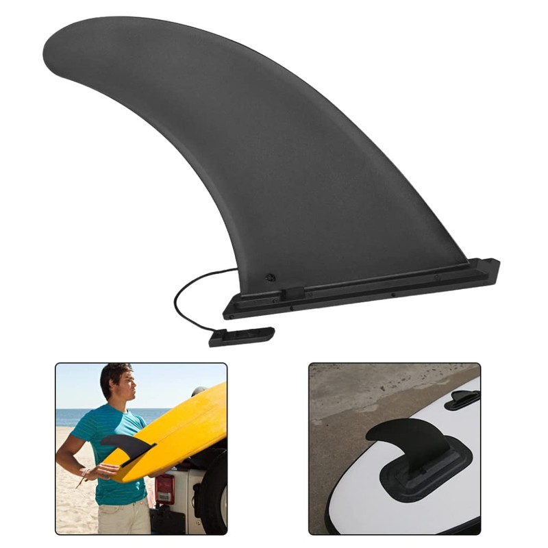 Paddleboard Fin Removable Kayak Paddle Universal Plastic Bodyboards Waterproof Stand