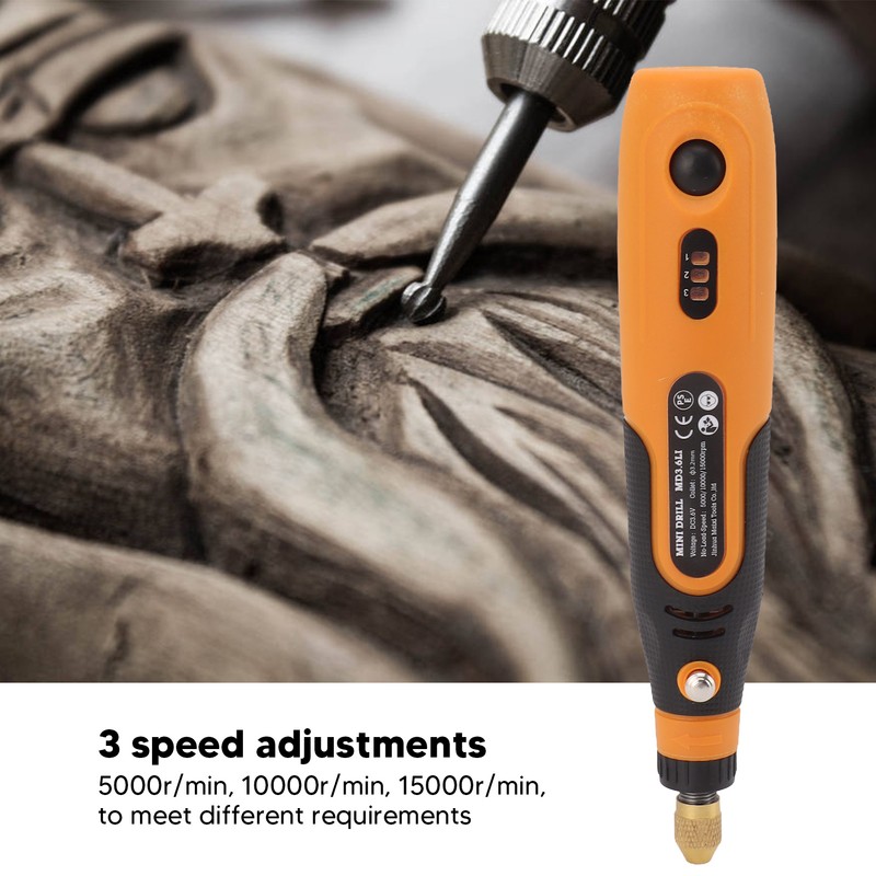 3.6V Electric Grinding Pen 900mAh Lightweight Mini Electric Grinder Pen