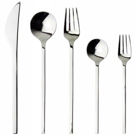Todai Piazza Dinner Cutlery Set, 5 pcs, 1 person, XM-7, Tsubamesanjo, Made in Japan