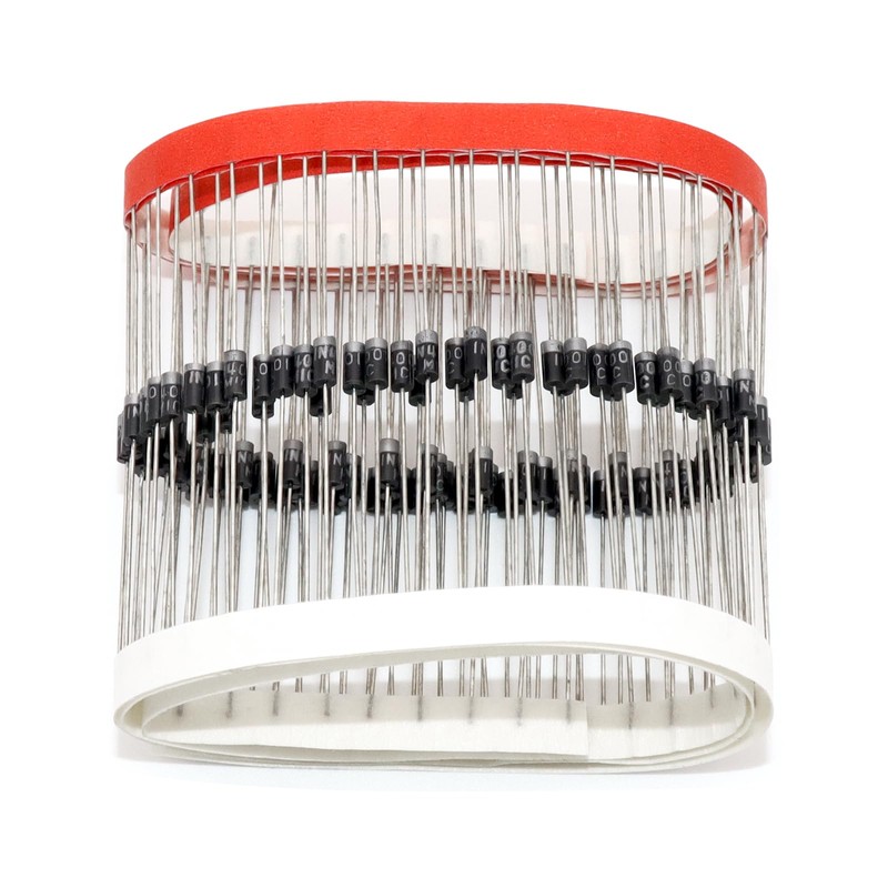 (100 Pcs) DSSRQI 1N4001 Rectifier Diode, 50V 1A DO-41 Electronic