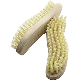 Tiptop Home RMB Scrubbing Brush S-Shape with Wooden Handle Set of 2