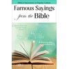 Famous Sayings from the Bible