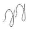 Heavy Duty Zinc Metal Drapery Pin Hooks (50 Pack) for