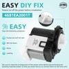4681EA2001T Washer Drain Pump Assembly Fit for Kenmore/LG Washing Machine