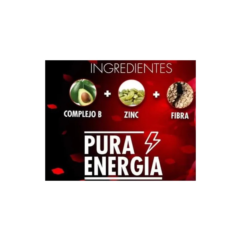 Supernova Energía 36 Sobres Bebida Sabor Cereza Kromasol