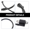 Downhill 1 PC Motorcycle Ignition Coil, ABS 125cc Racing Ignition
