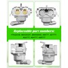 YTH22V46 Carburetor Tune-Up Kits Fit for 46" Husqvarna 960430257 960450045