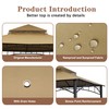 SCOCANOPY Replacement roof Compatible with Target Madaga Gazebo Model L-GZ136PST,(New