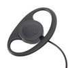 2 Way Radio Earpiece 2 Pin Plug D Shape Security