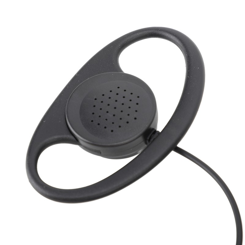 2 Way Radio Earpiece 2 Pin Plug D Shape Security