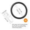tonyg-p Pack of 22 Metal Curtain Rings Curtain Hanging Rings