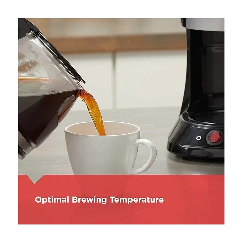 BLACK+DECKER BRAND NEW! BLACK+DECKER CM0555B 5-Cup Coffeemaker, Black