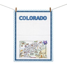AKTAP Colorado Souvenirs Gifts Colorado Dish Towels Colorado Themed Gifts Colorado Kitchen Decor Colorado Travel Gifts (KT, COLORADO Towel-HT)