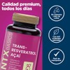 Trans Resveratrol Açaí Antioxidante Suplemento 30 Cápsulas