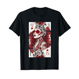 Pop culture Streetwear Urban Skater Hip hop Queen of Hearts T-Shirt