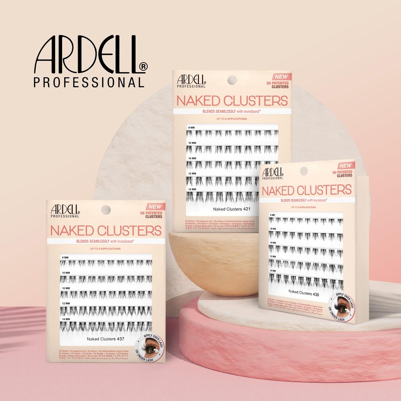 Ardell Naked Clusters 421 Cluster Lashes Kit, Fully Customisable Eyelash