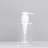 Lotion Shampoo Refill Dispenser Pump Bottle Large Transparent Empty Container 280ml (Large) 6ea