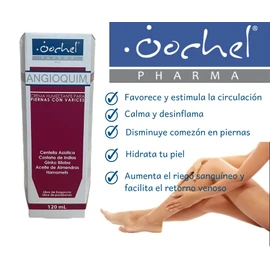 Crema humectante para piernas con varices ANGIOQUIM