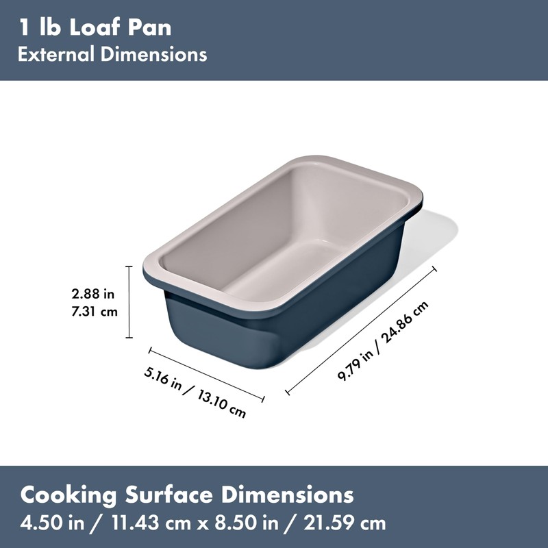 OXO Good Grips Non-Stick Pro Ceramic Coated Metal Bakeware 1Lb