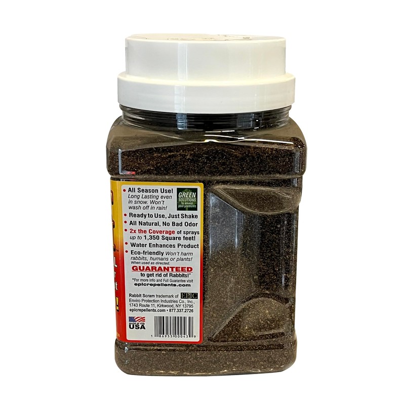 EPIC REPELLENTS Rabbit Scram All Natural Granular Repellent - All-Natural,