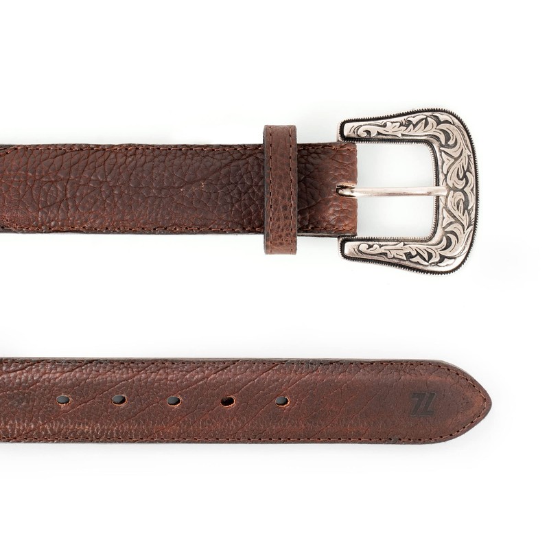 Cinturón Vaquero con Piel de Bisonte Estilo 13 - Color
