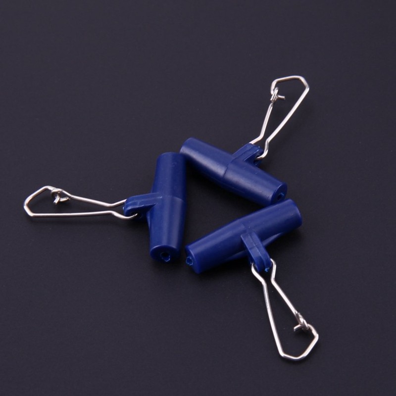 NewShot 20x High-strength Zip Sliders/booms for Boat/Sea Fishing (Blue)