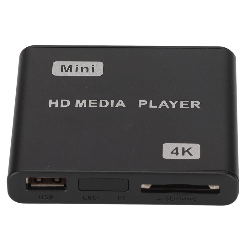 4K HD Media Player Mini Streaming Media Player with Remote