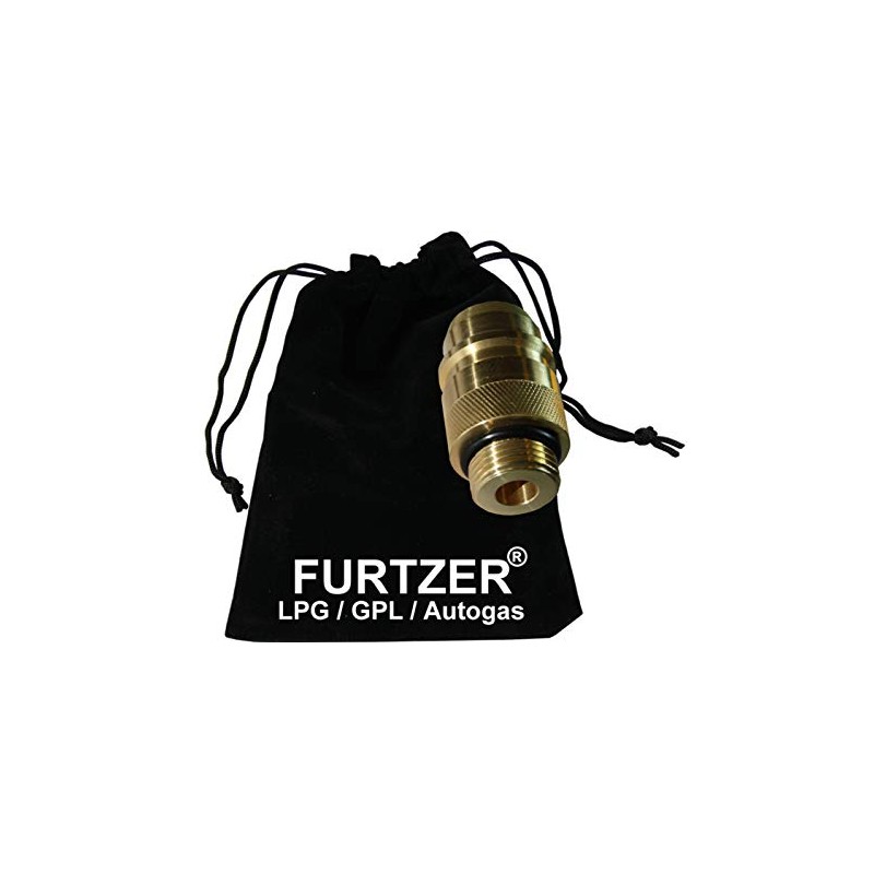 Furtzer LPG GPL Car Gas Tank Adapter M22 EURONOZZLE Short