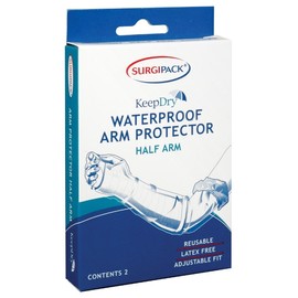 Surgipack Keep Dry Waterproof Arm Protector - Half Arm (2 Pack)