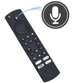 PERFASCIN Replace Voice Remote for Insignia Toshiba TV Edition NS-24DF310NA19 NS-32DF310NA19 NS-39DF510NA19 NS-24DF311SE21 NS-43DF710NA19 NS-50DF710NA19 NS-55DF710NA19 NS-RCFNA-21 CT-RC1US-21