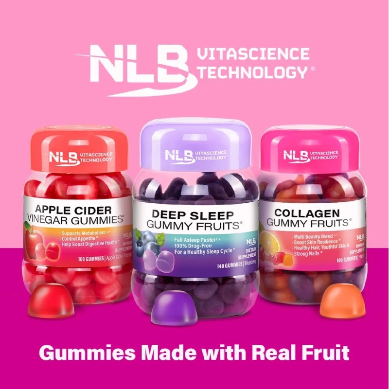 Naturelab NLB, Gomitas De Vinagre De Manzana Bajar De Peso