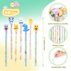Ulema 48 PCs Cute Stackable Pencils For Students Stacking Cartoon