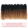 Pelokaa Yanky Twist Crochet Hair - 10 Inch 8 Packs